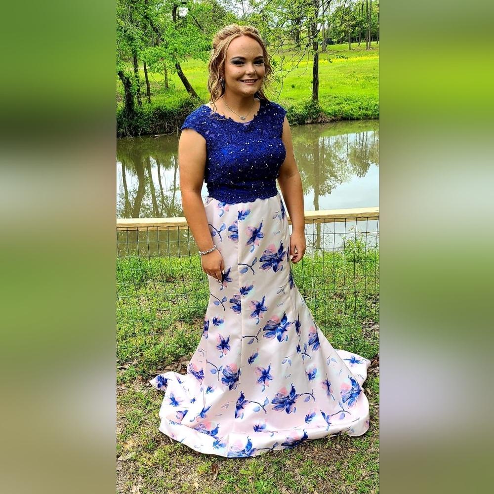 TWO PIECE PROM DRESS